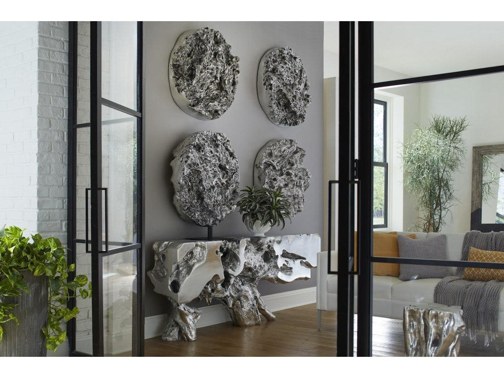 Cast Root Erupting Wall Sculpture - image 5