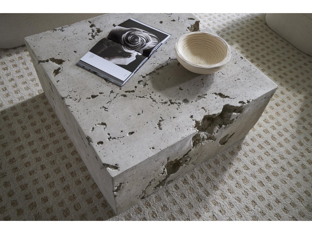 Formation Coffee Table, Square, Roman Stone - image 5