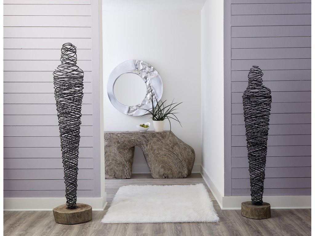 Abstract Wire Man Floor Sculpture, LG - image 3