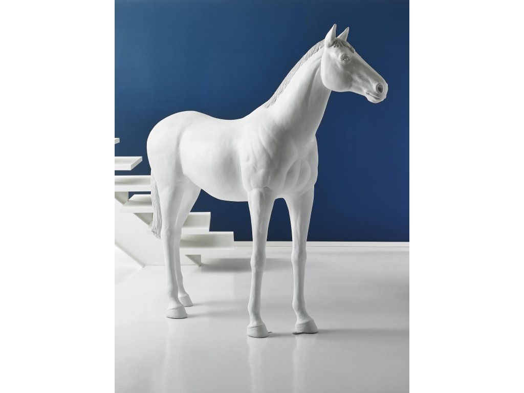 Life Size Horse, White - image 3