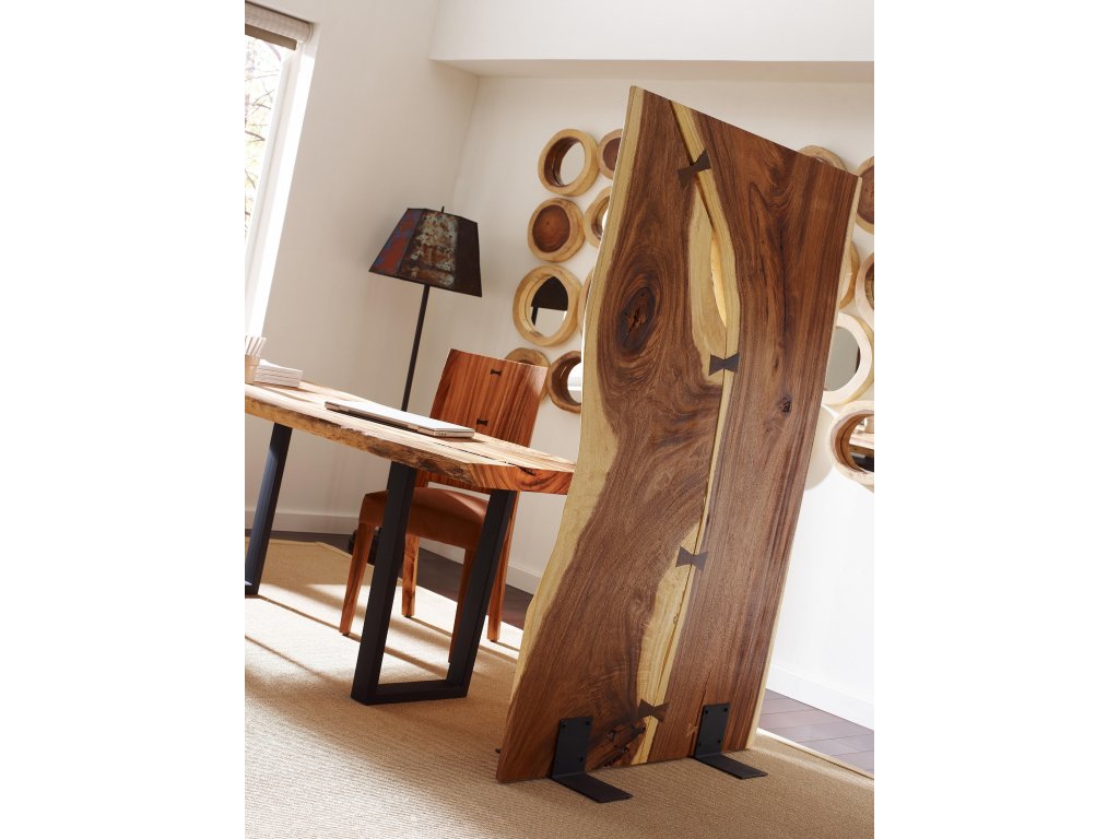 Chamcha Wood Slab Screen - image 1