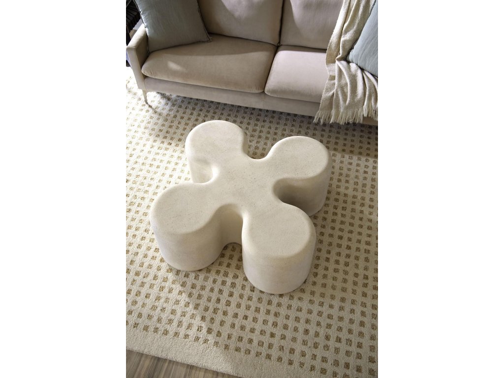 Clover Coffee Table, Roman Stone - image 2