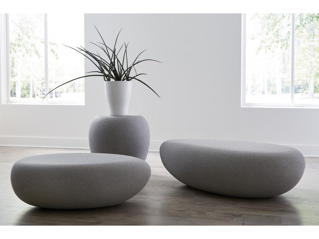 River Stone Side Table, Granite - image 2