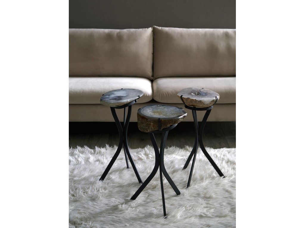 Agate Side Table, Assorted - image 8