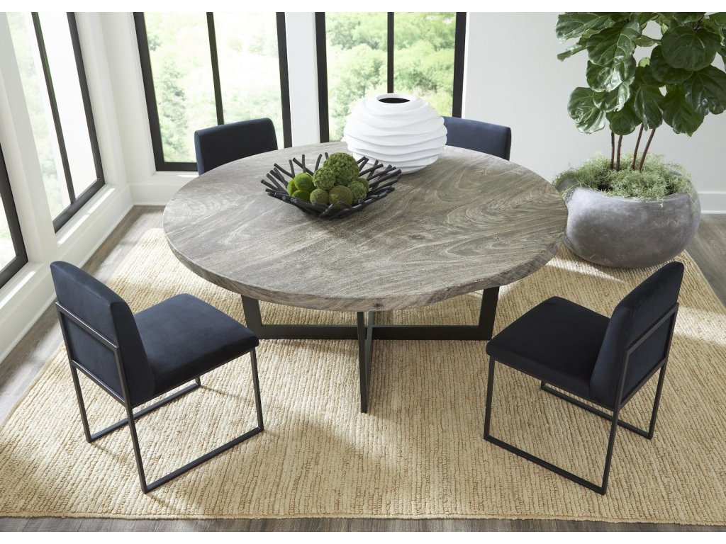 Frozen Dining Chair, Black Velvet Fabric, Matte Black Metal Frame - image 5