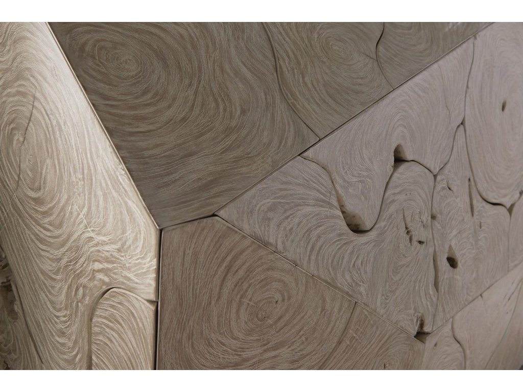 Prism Console Table, Oat Finish - image 5