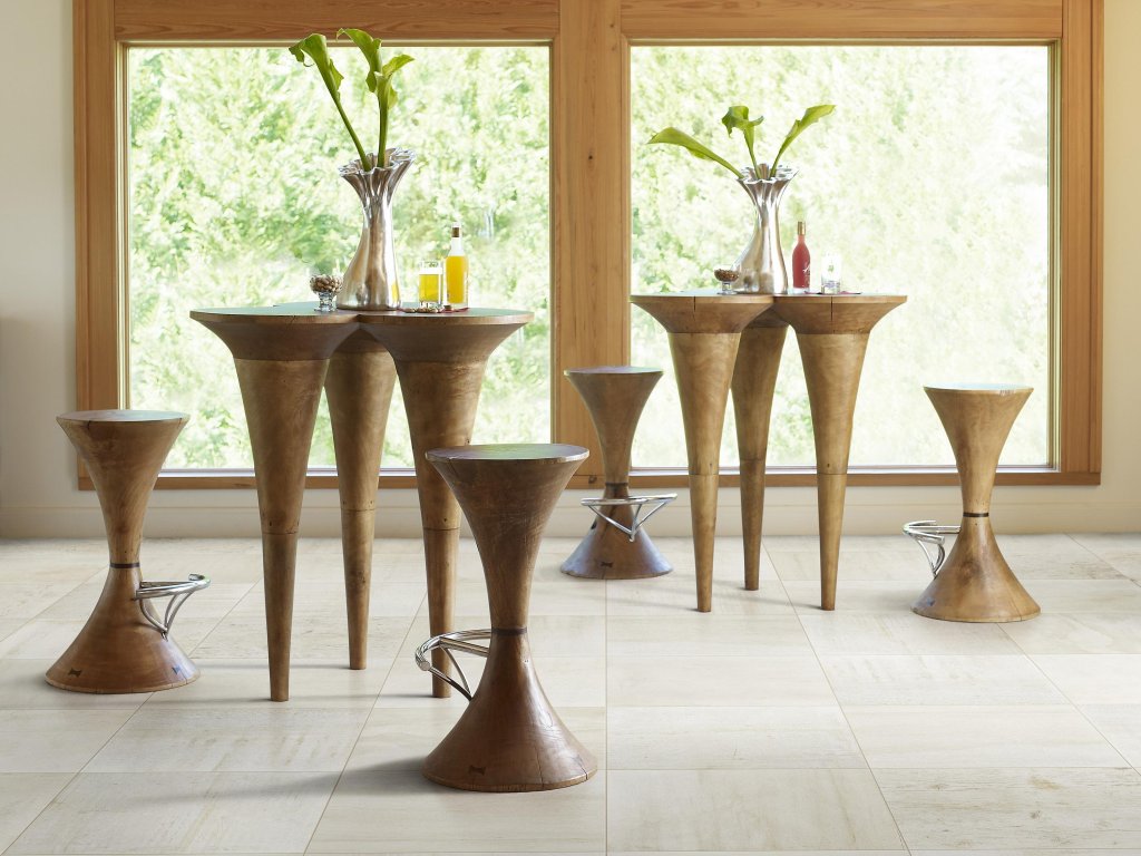 Marley Bar Table, Wood - image 5