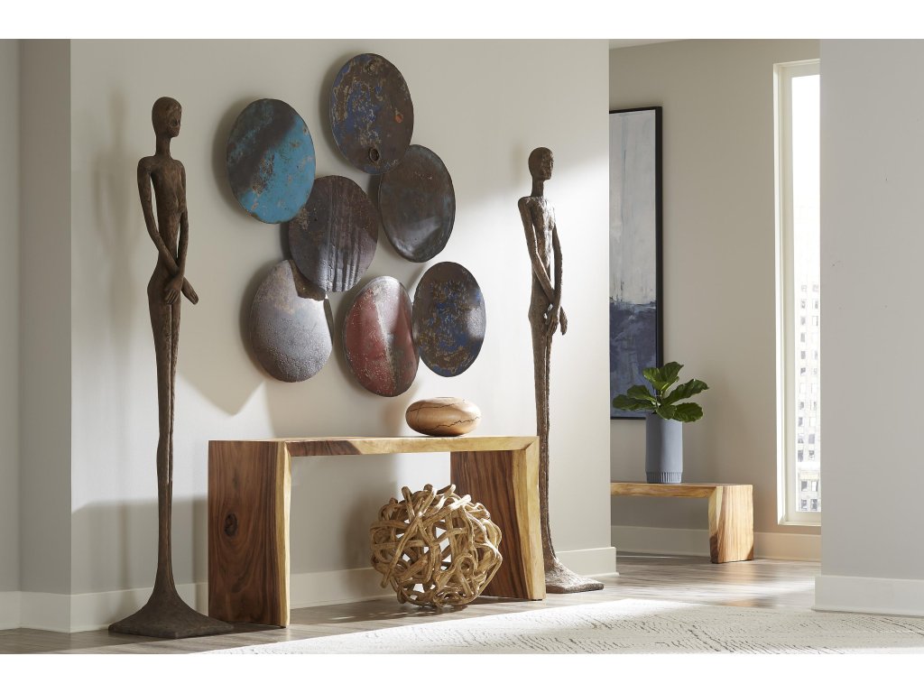 Reclaimed Oil Drum Wall Disc, Individual Pieces, Assorted Colors and Depths - image 8