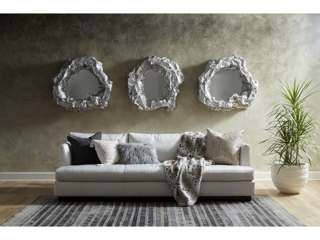 Rock Pond Mirror, Silver Leaf - image 6