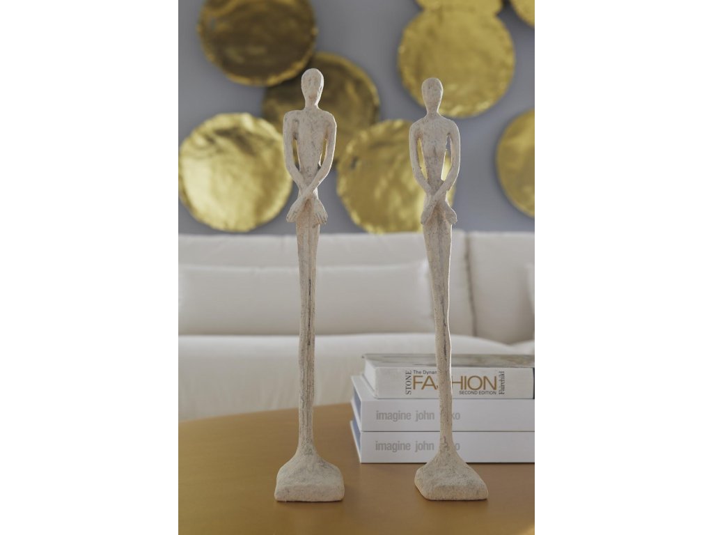 Lloyd and Lottie Sculpture, Extra Small, Resin, Roman Stone - image 2