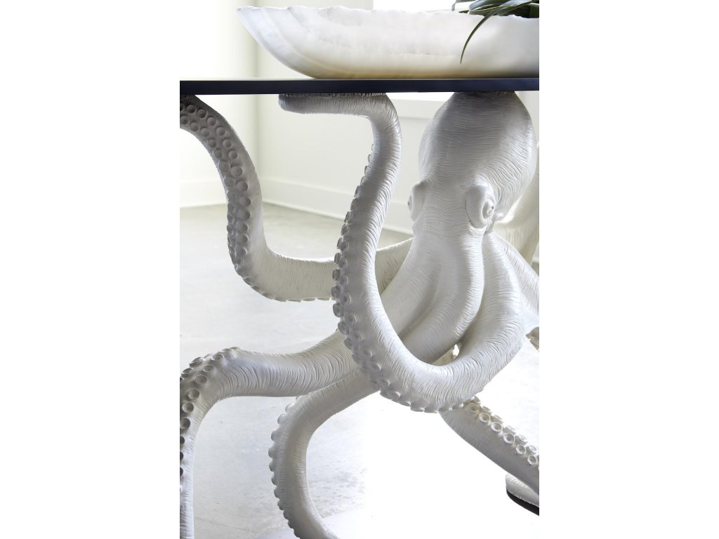 Octo Framed Console Table, Wood Frame, White - image 2