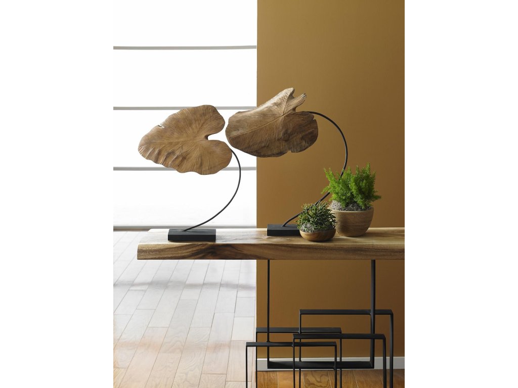 Carved Leaf Sculpture, SM - image 2