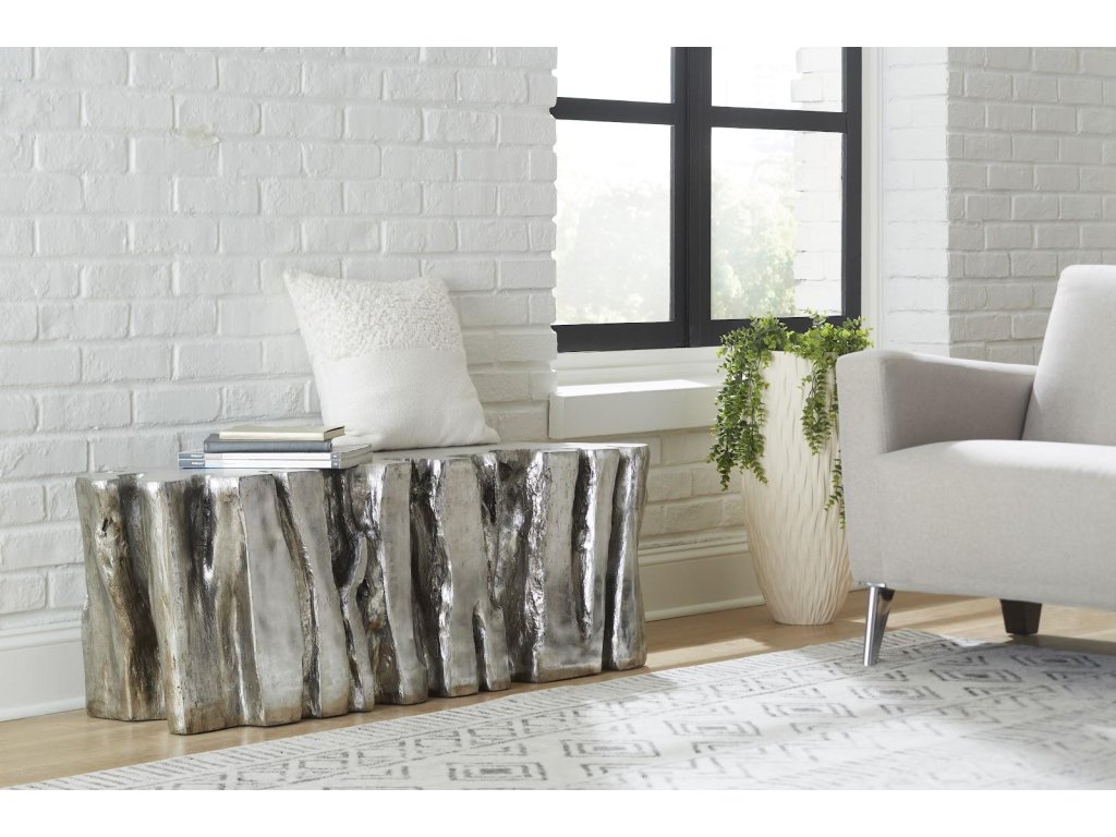 Freeform Root Bench, Silver Leaf - image 7