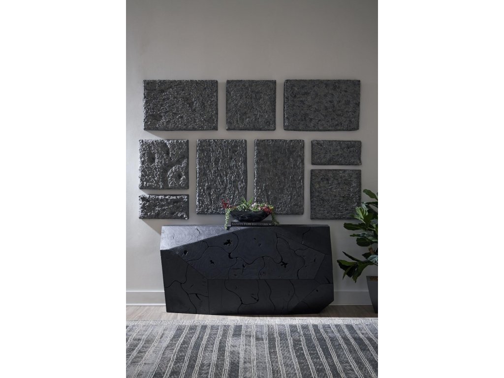 Prism Console Table, Black - image 3