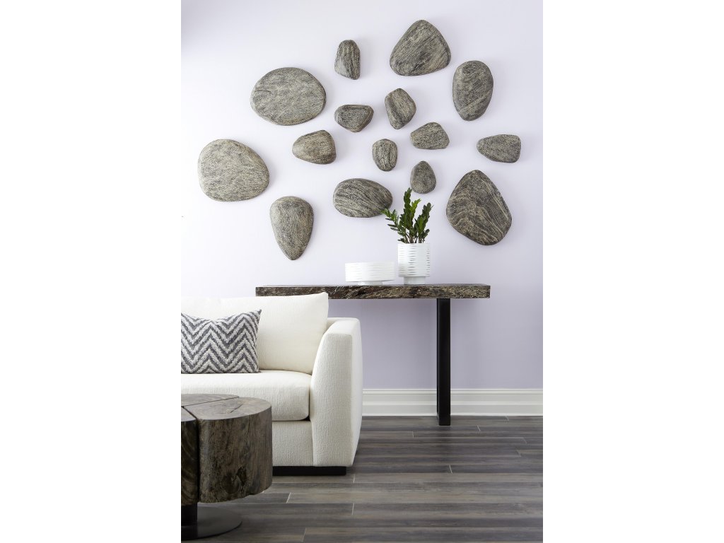 River Stone Wall Tile, Gray Stone, XS - image 4