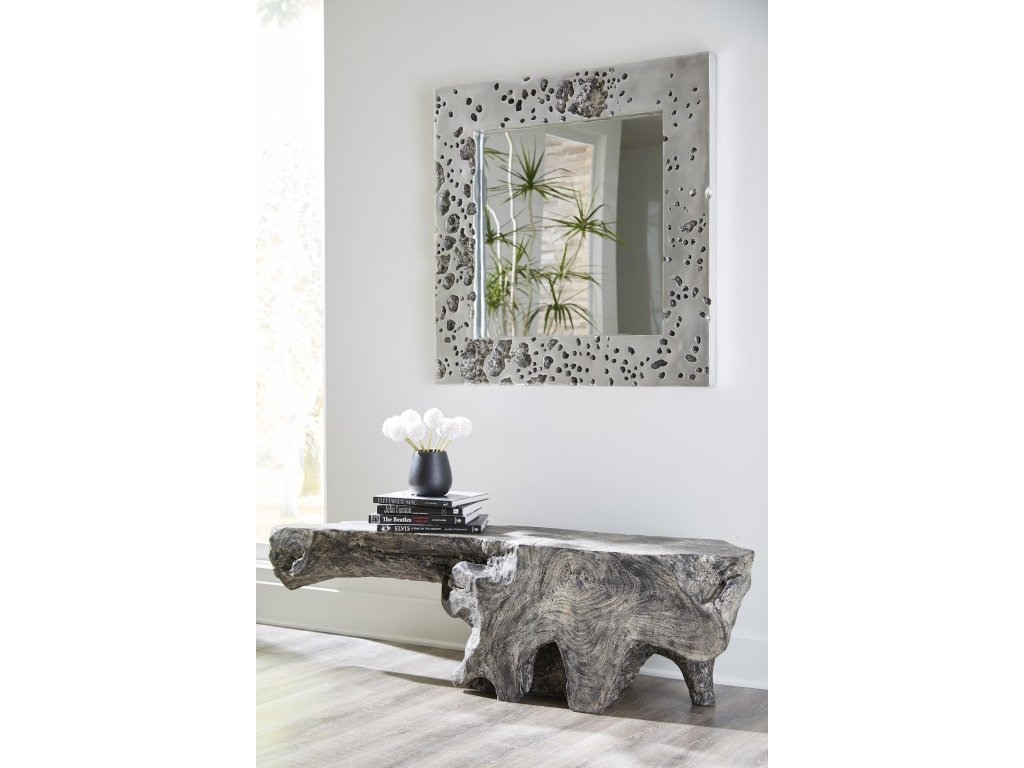 Splotch Mirror, Silver Leaf - image 2