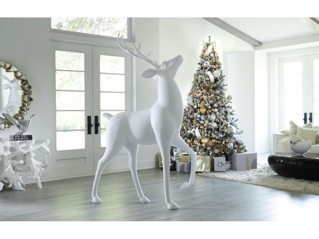 Royal Reindeer, White - image 5