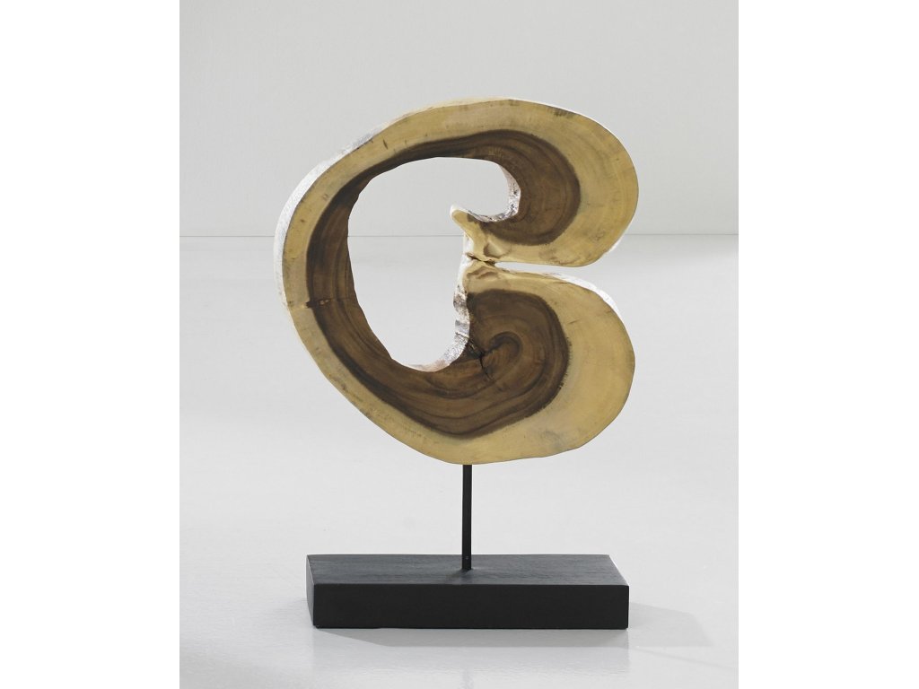 Creature Sculpture on Stand, Natural - image 4