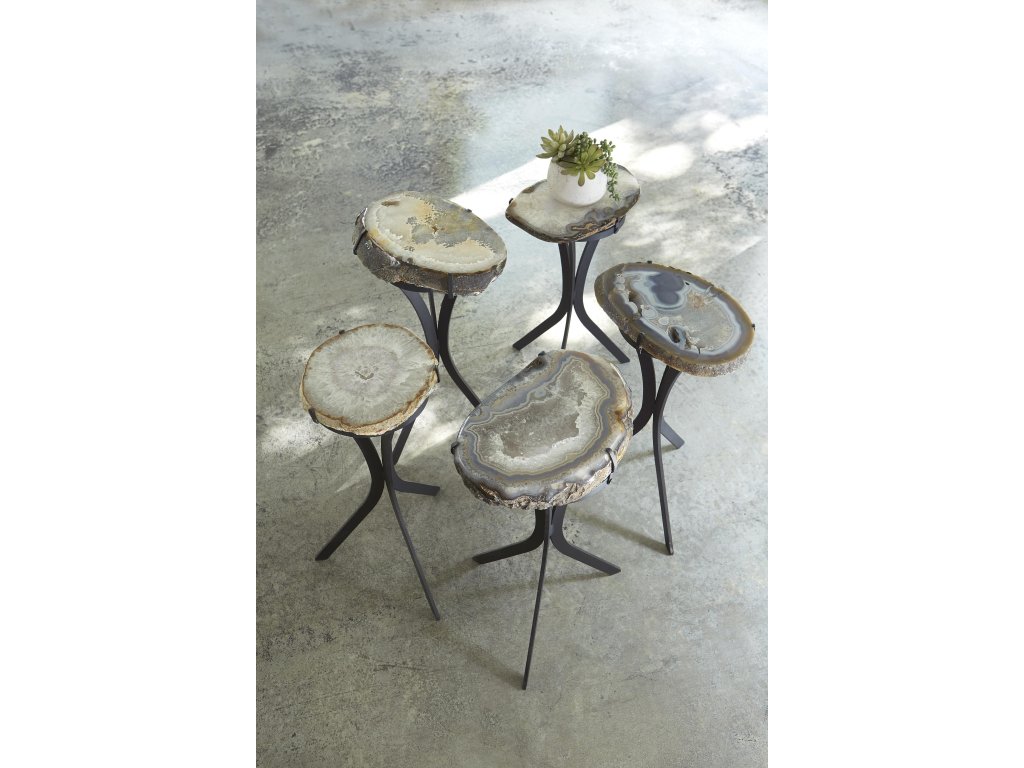 Agate Side Table, Assorted - image 7