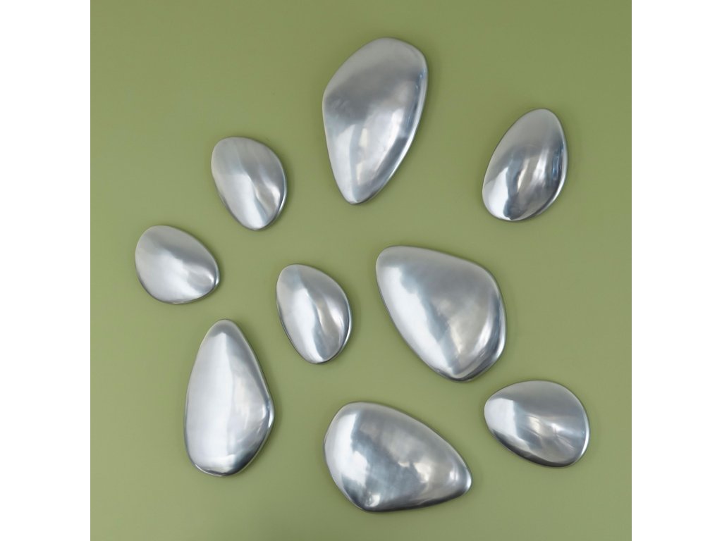 River Stone Wall Tile, Aluminum, LG - image 5