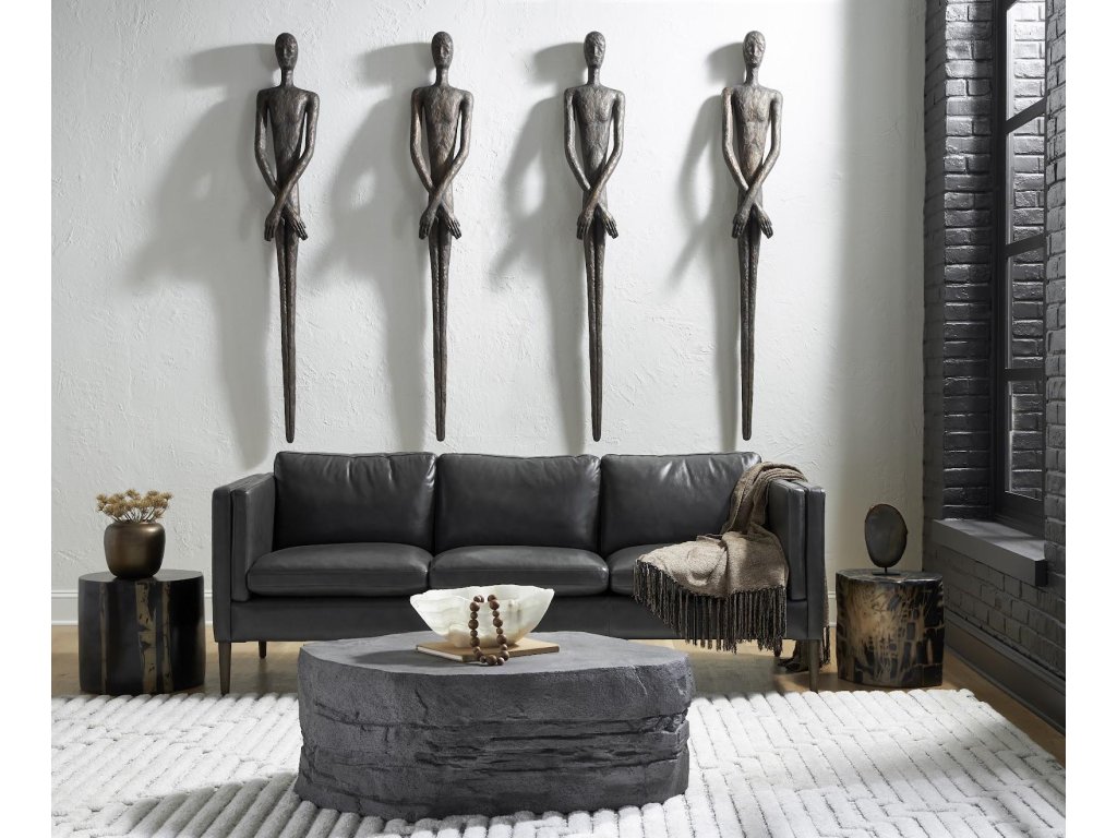 Lloyd Wall Sculpture, Resin, Bronze Finish - image 5