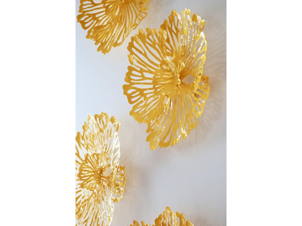 Flower Wall Art, Extra Small, Dandelion, Metal - image 5