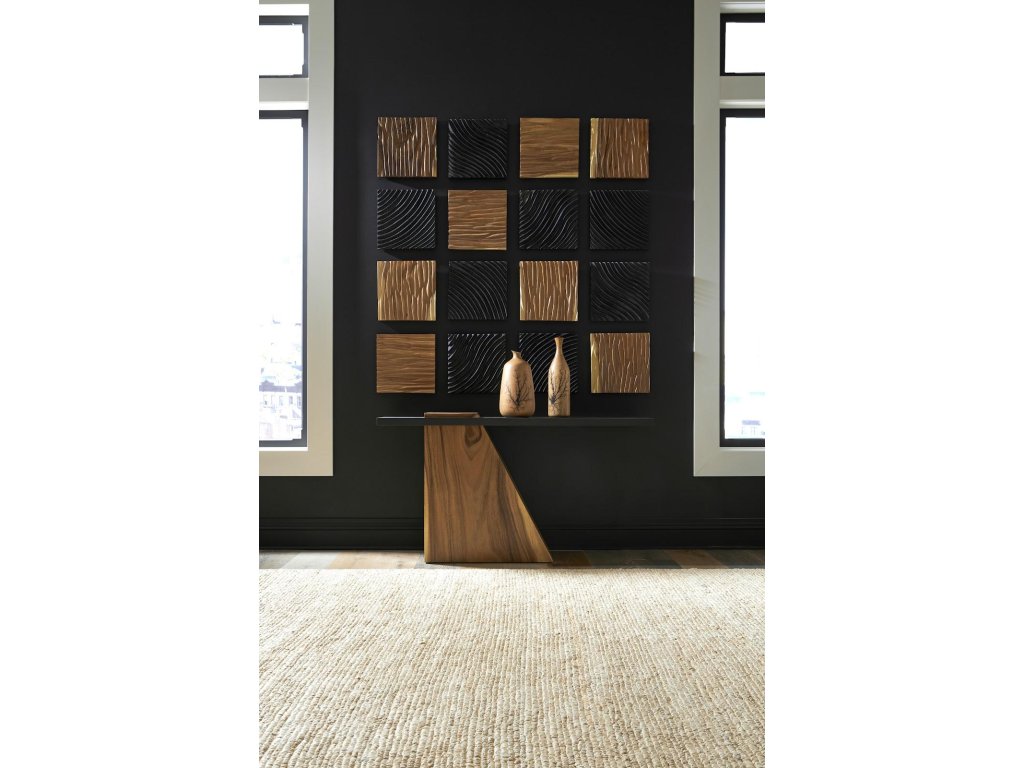 Slant Console, Natural/Black - image 4