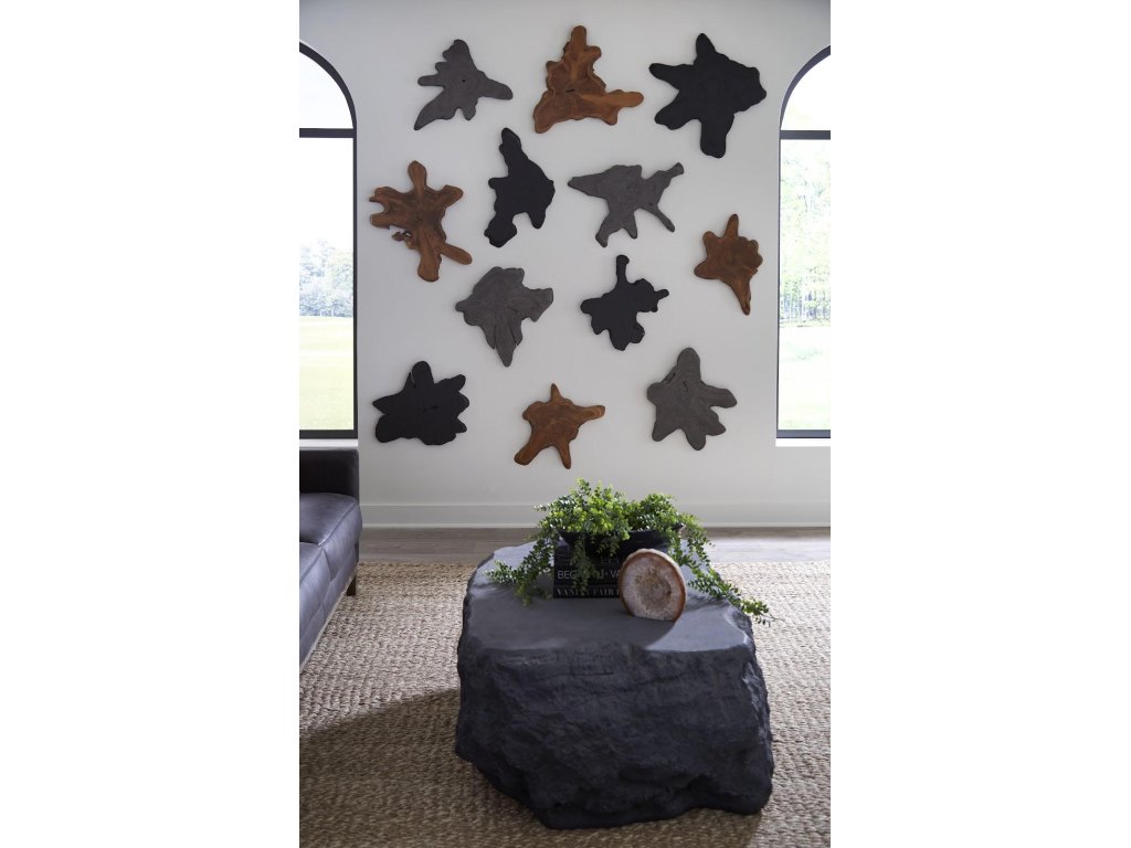 Quarry Coffee Table, Large, Charcoal Stone - image 6