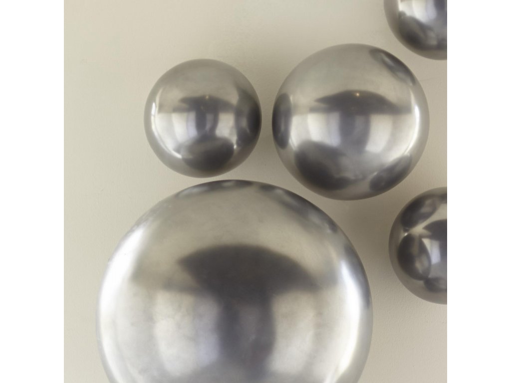 Ball on the Wall, Small, Polished Aluminum Finish - image 2