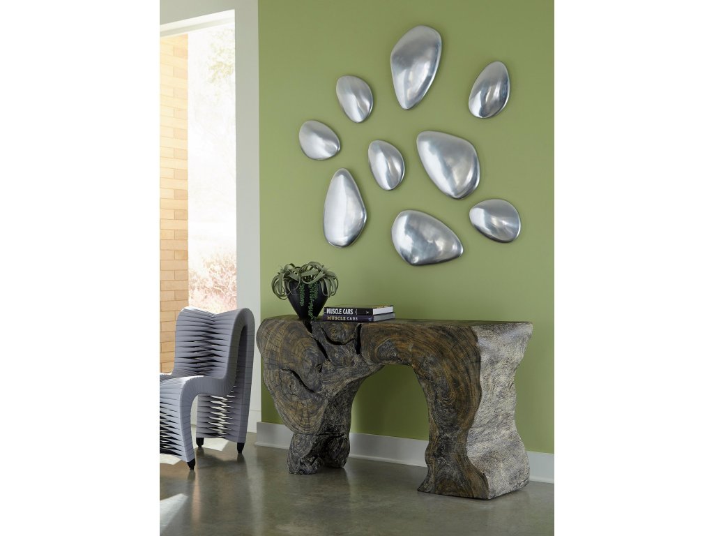 River Stone Wall Tile, Aluminum, LG - image 6