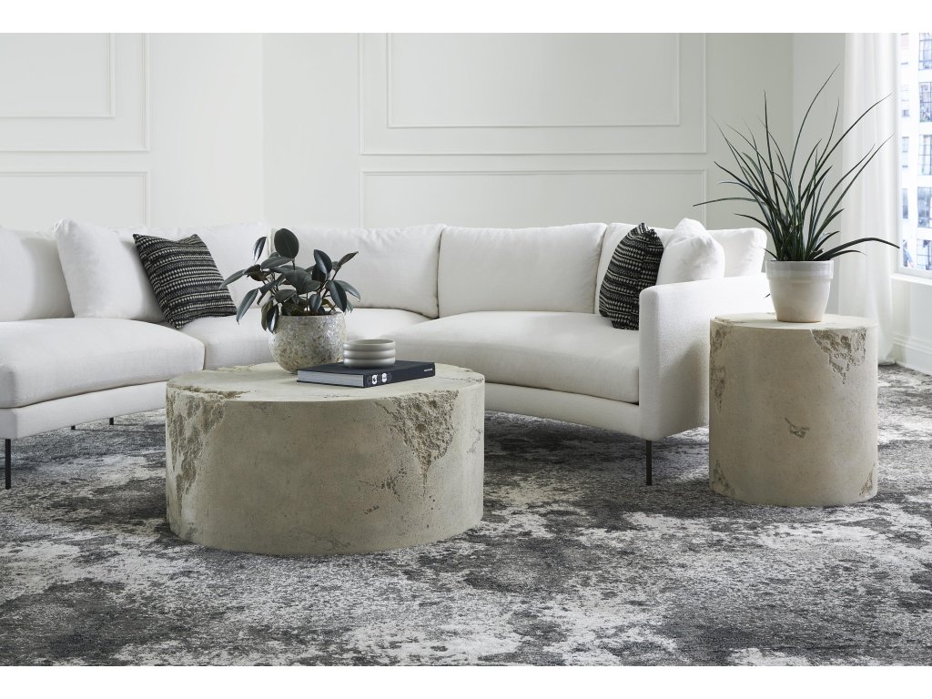 Formation Coffee Table, Roman Stone - image 6