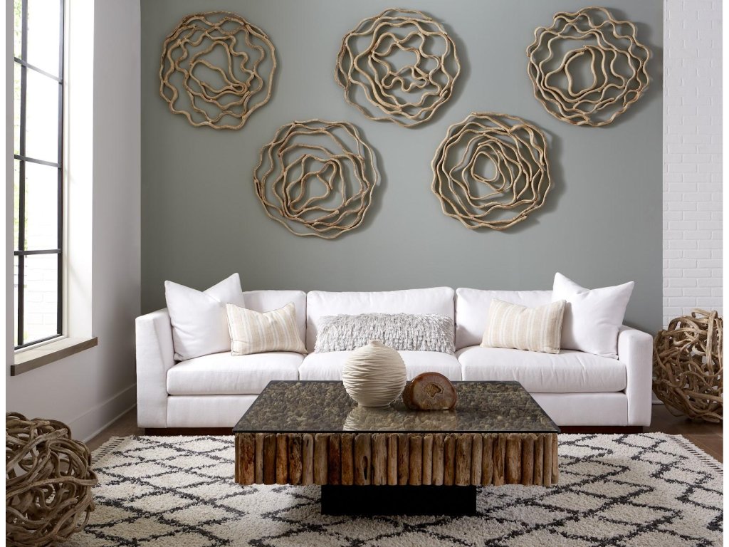 Manhattan Coffee Table, Square, with Glass - image 8