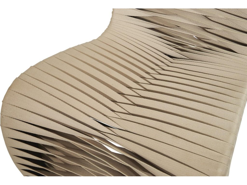 Seat Belt Dining Chair, Beige/Beige - image 3