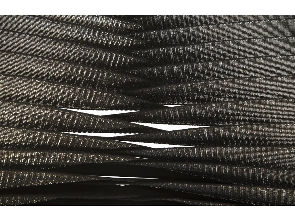 Seat Belt Dining Chair, Silver, Metallic - image 4