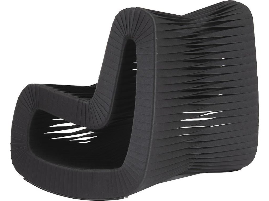 Seat Belt Rocking Chair, Black/Black - image 1