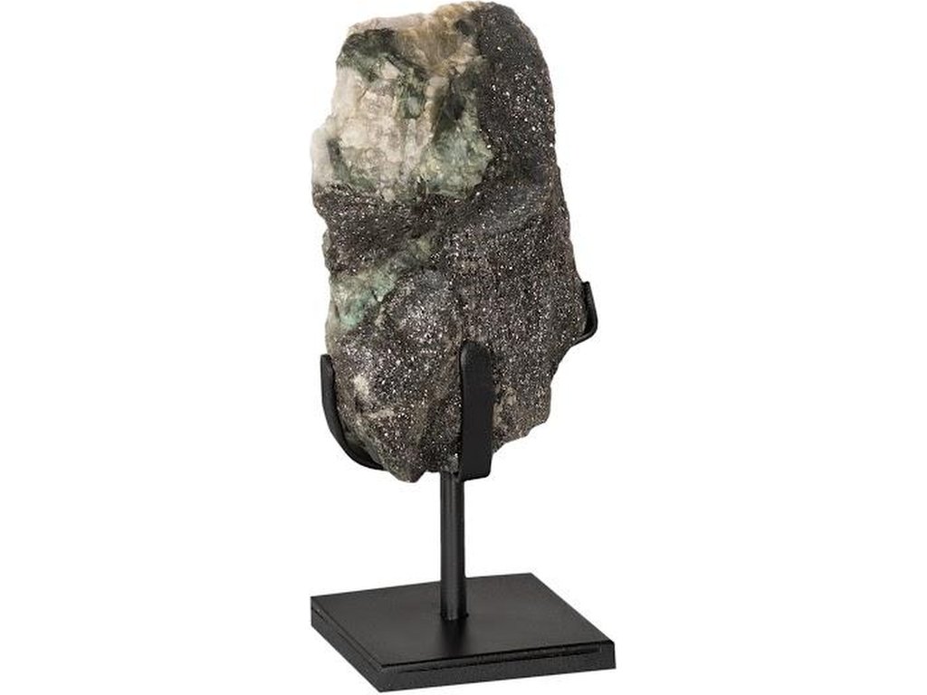 Emerald Sculpture, Small, Metal Base - main image