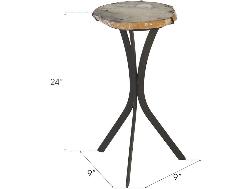 Agate Side Table, Assorted - image 6