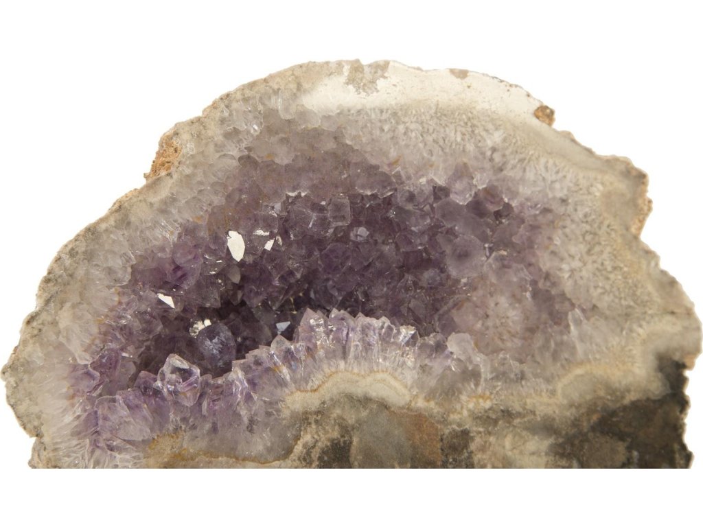 Amethyst Tabletop Sculpture on Black Metal Stand, Assorted, SM - image 7