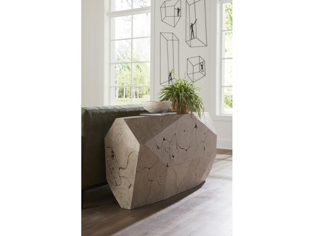 Prism Console Table, Oat Finish - image 4