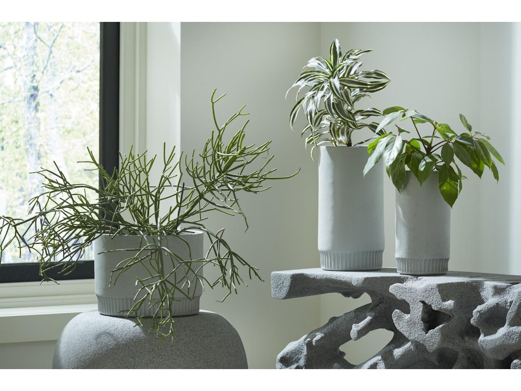 Harvest Planter, Large, Light Gray - image 2