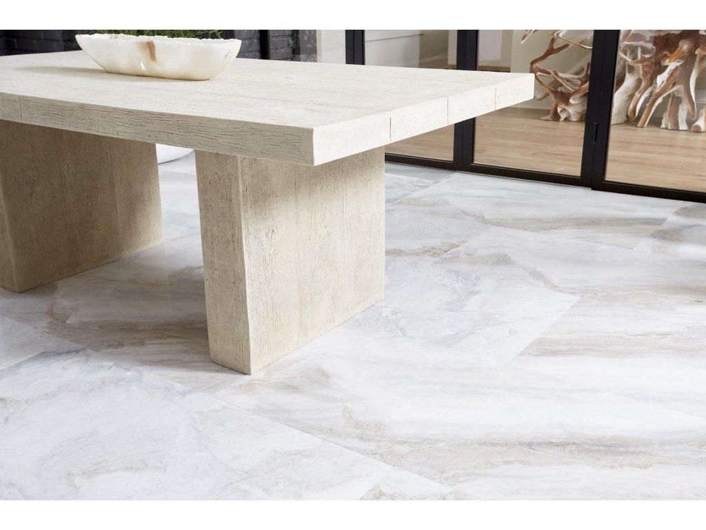 Old Lumber Dining Table, Roman Stone - image 5