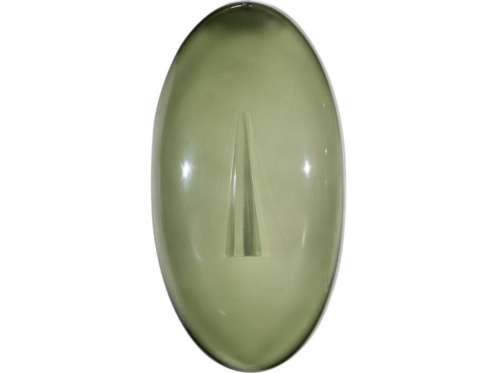 Oval Cycladic Wall Art, Green - main image
