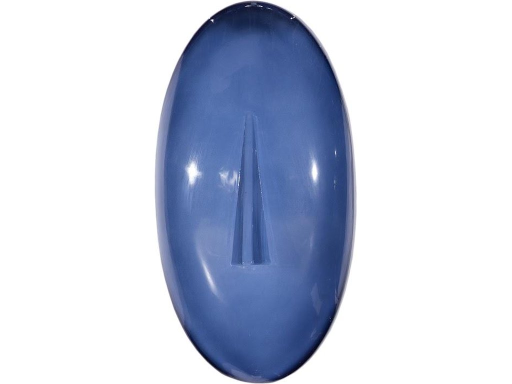 Oval Cycladic Wall Art, Blue - main image