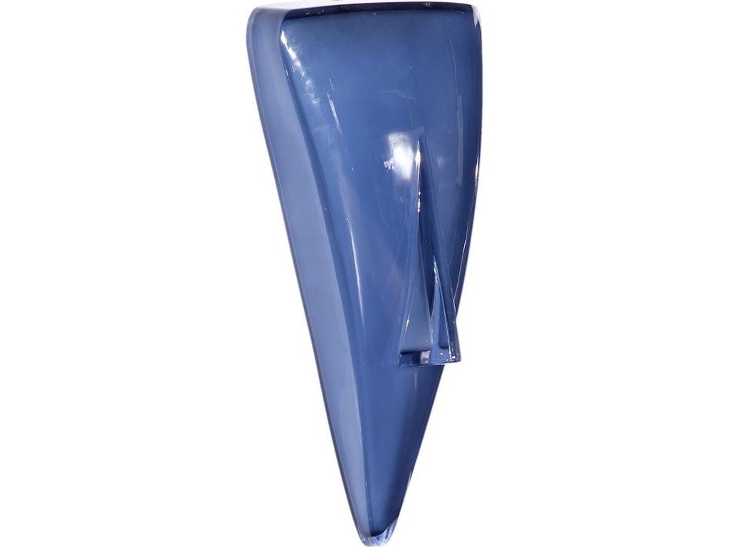 Triangle Cycladic Wall Art, Blue - image 1