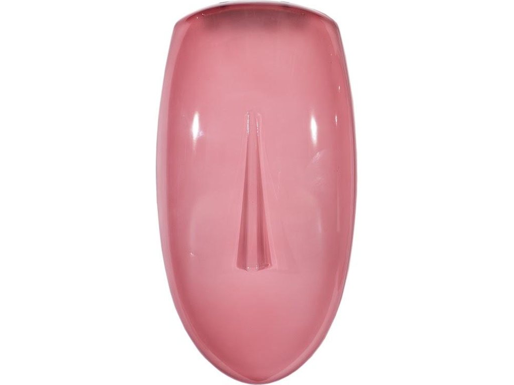 Classic Concave Cycladic Wall Art, Pink - main image