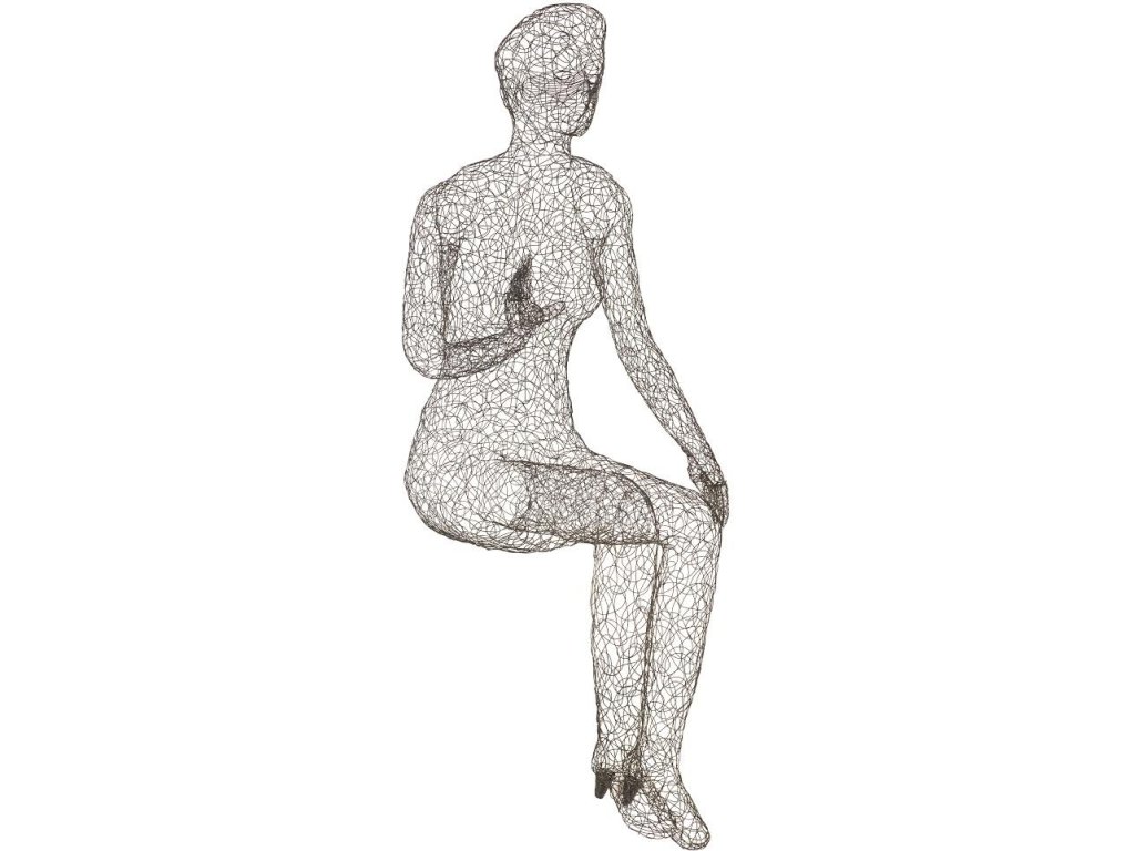 Crazy Wire Lounging Female - main image