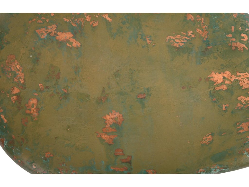Wedge End Table, Lichen Finish - image 3