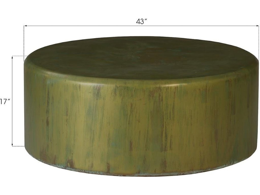 Button Coffee Table, Lichen Finish - image 7