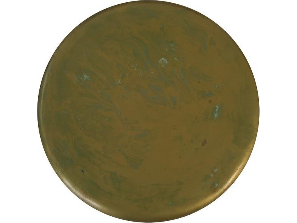 Button End Table, Lichen Finish - image 1