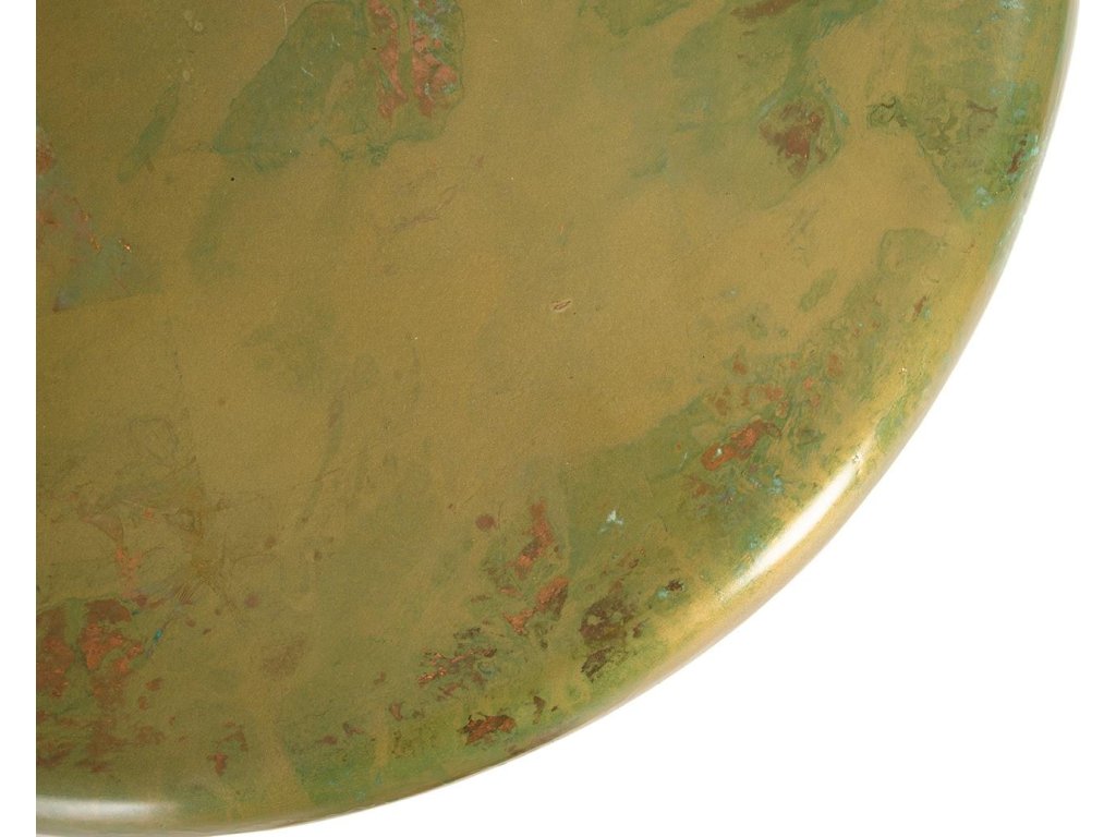 Button End Table, Lichen Finish - image 4